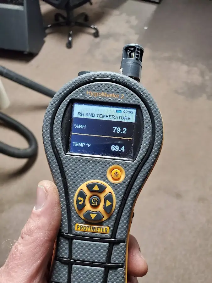 Moisture meter humidity assessment for Fire & Smoke Damage Restoration in Little Elm
